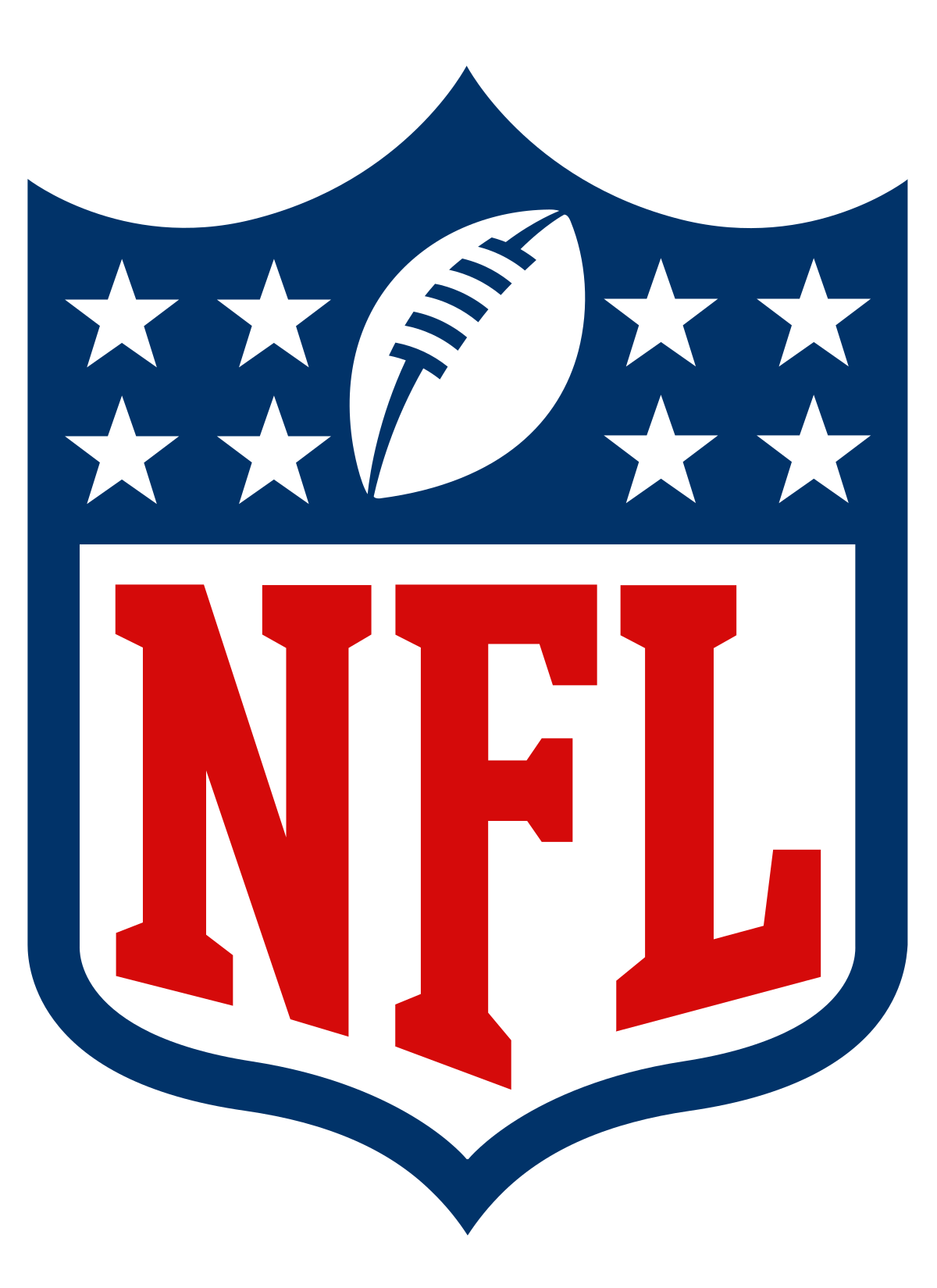 NFL logo - National Football League emblem representing the premier American football league.